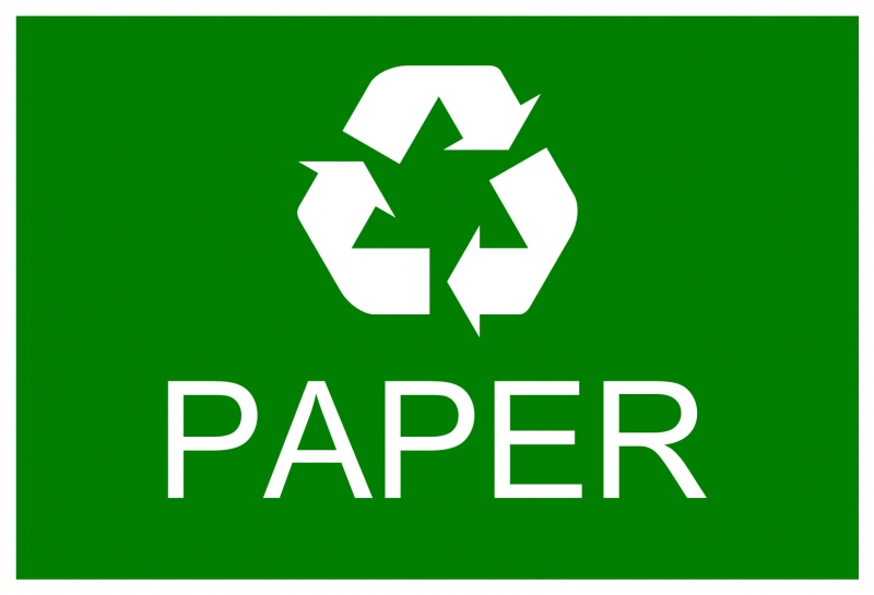 recycling paper recycle office packaging sa sign symbol bin clipart signs rate rises clutter manage reuse trees earth box credit