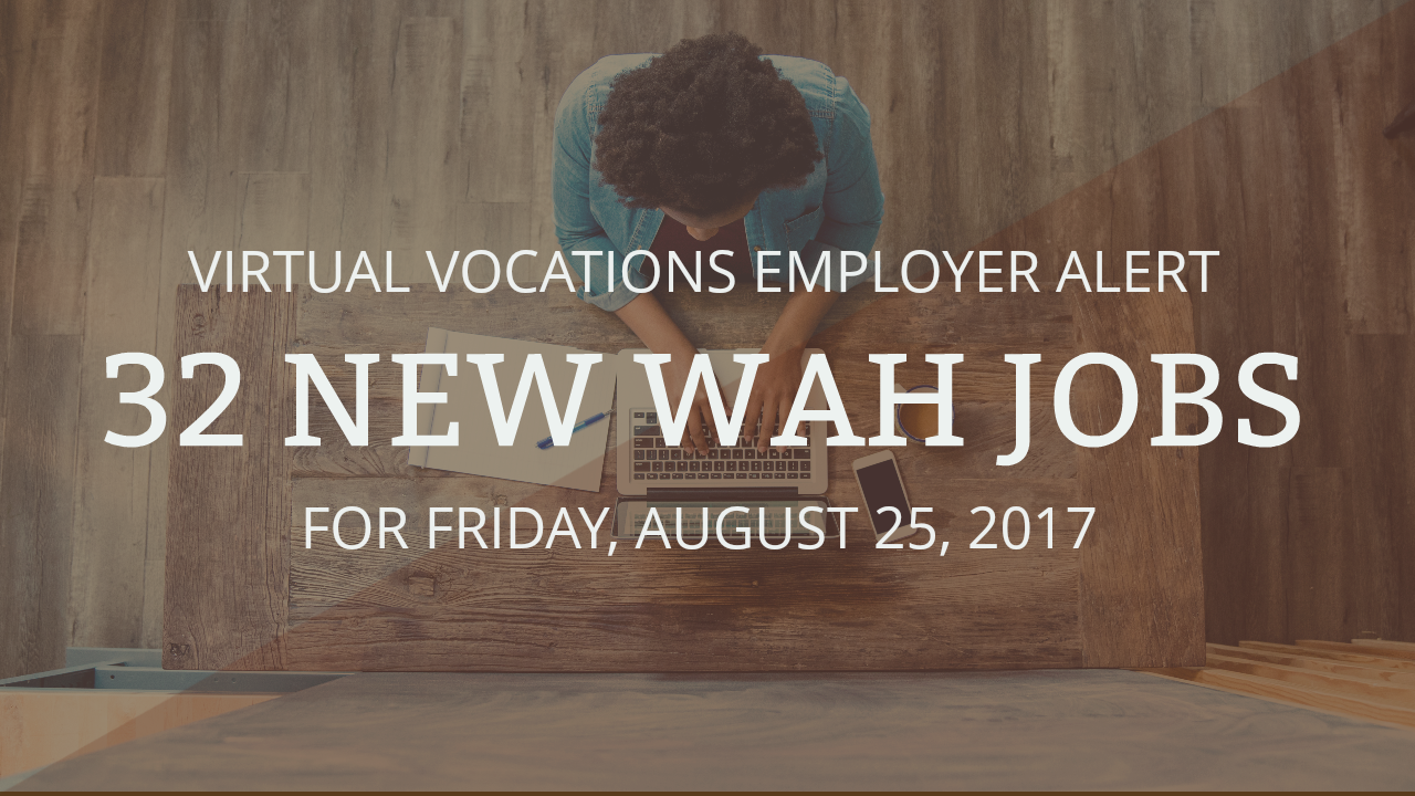 VV Employer Alert 082517_New WAH Jobs new wah jobs