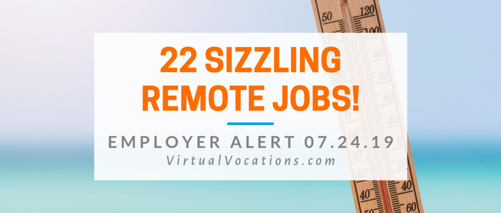Virtual Vocations - 22 Summer Remote Job Openings Virtual Vocations - 22 Summer Remote Job Openings