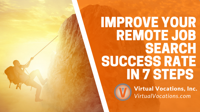 Virtual Vocations - Improve Remote Job Search Success Rate