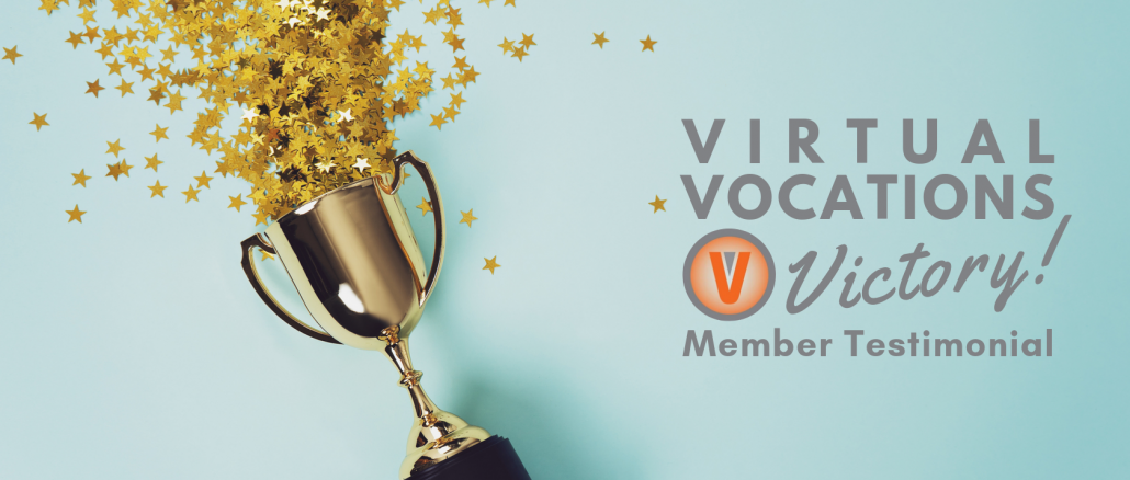 Virtual Vocations_VV Victory_Member Testimonial_Blog instructional designer - Virtual Vocations Member Testimonial - telecommute and remote jobs