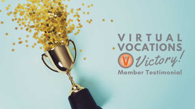 Virtual Vocations_VV Victory_Member Testimonial_Blog (3) remote editor - Virtual Vocations Member Testimonial - telecommute and remote jobs