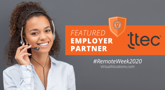 remote work week featured employer partner ttec