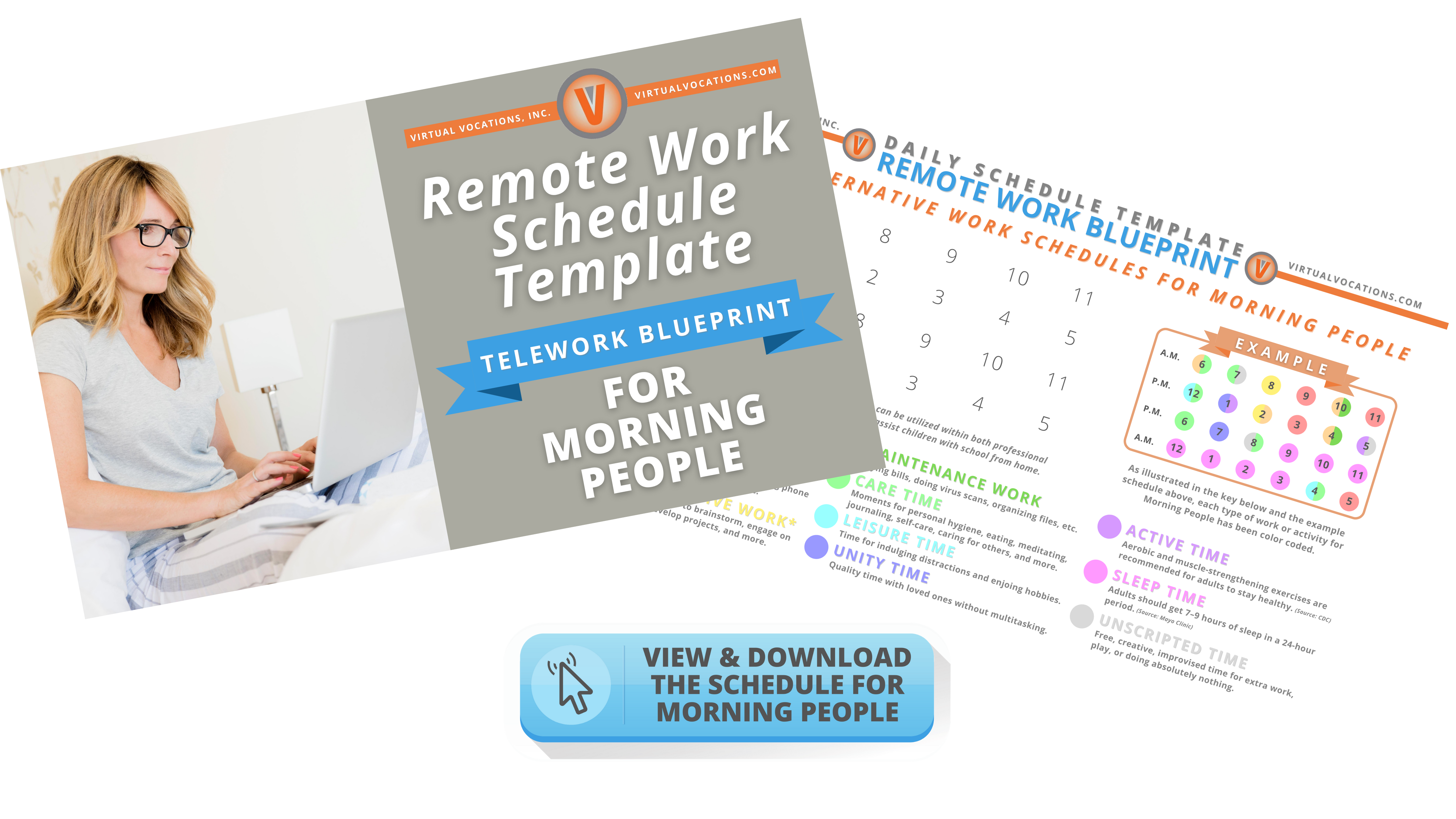 Remote Work Schedule Templates Blueprint For Specific Lifestyles Remote Work From Home Job Search Tips And Advice