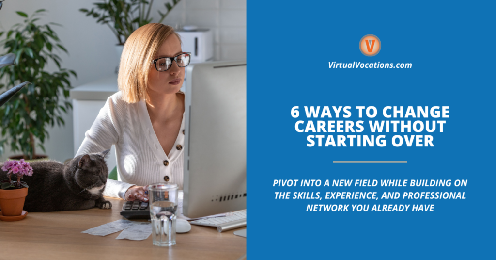 6 Ways to Change Careers Without Starting Over facebook image