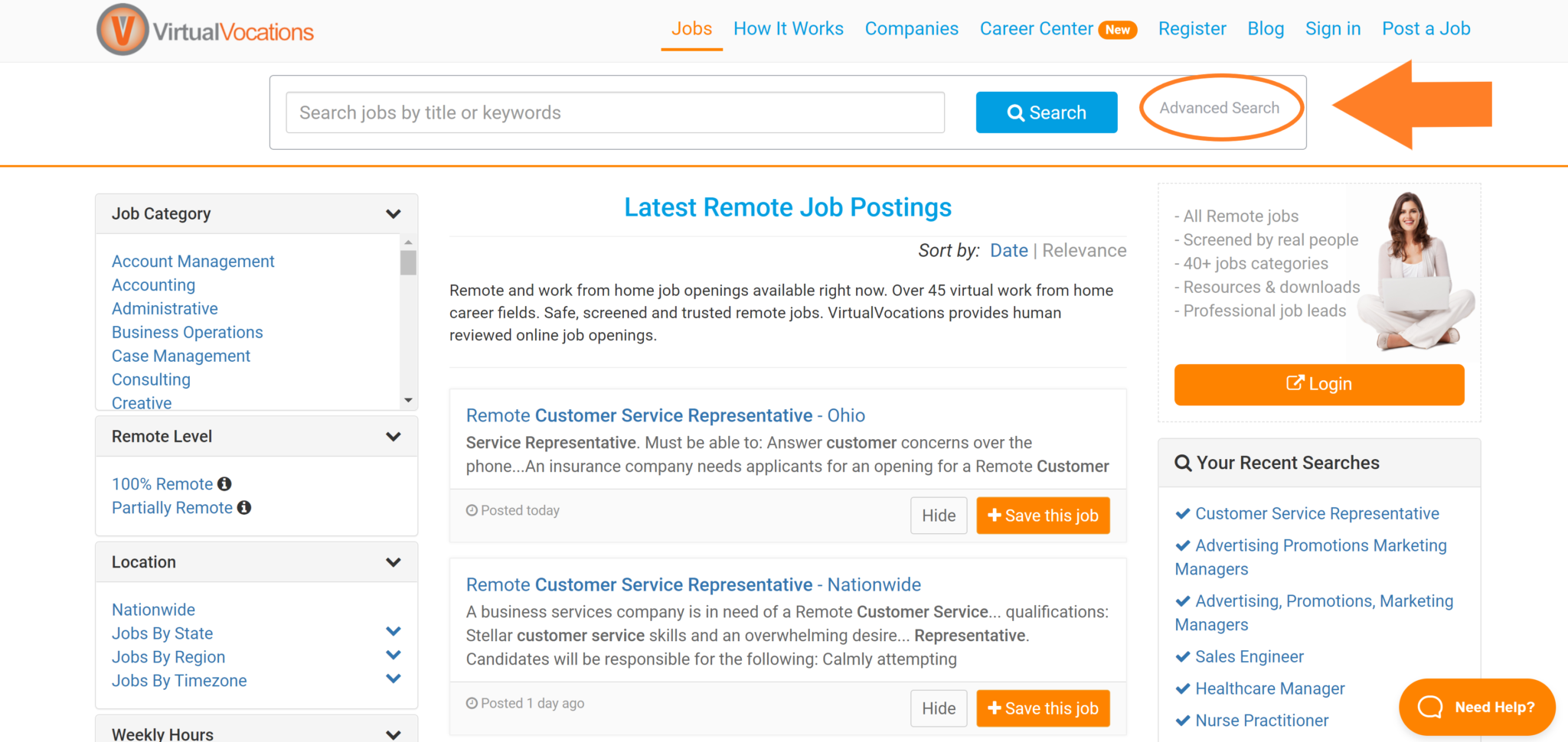 How to Use Job Search Filters in Our Remote Work Database