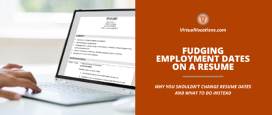 Fudging Employment Dates on a Resume featuredi mage