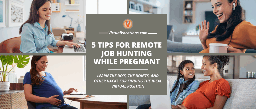 5 Tips for Remote Job Hunting While Pregnant featured image