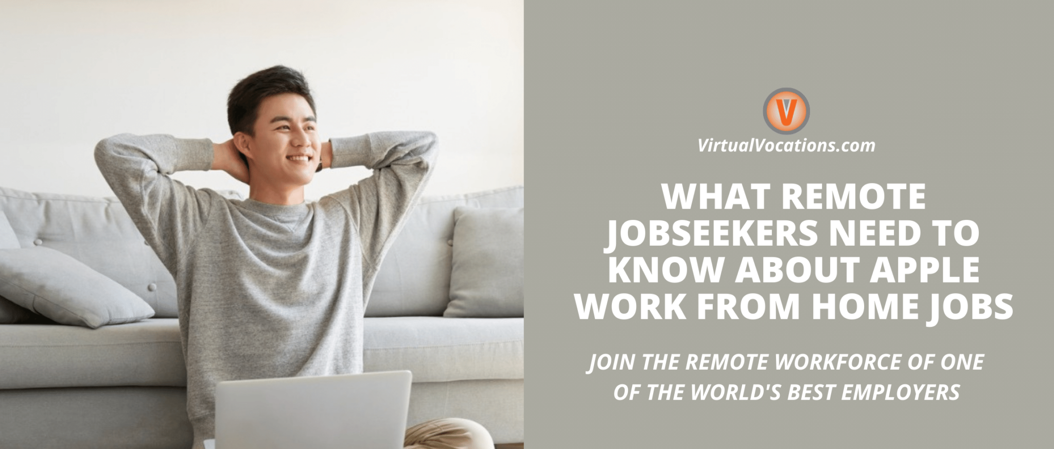 What Remote Jobseekers Need to Know About Apple Work From Home Jobs