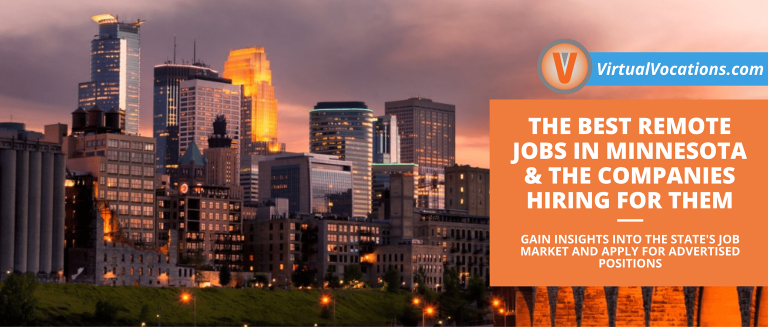The Best Remote Jobs in Minnesota & The Companies Hiring for Them