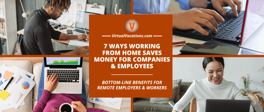 7 Ways Working from Home Saves Money for Companies Employees featured image