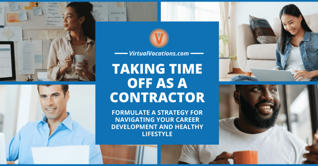 how to take time off as a contractor