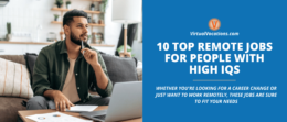 These remote jobs for people with high IQs offer a rewarding career