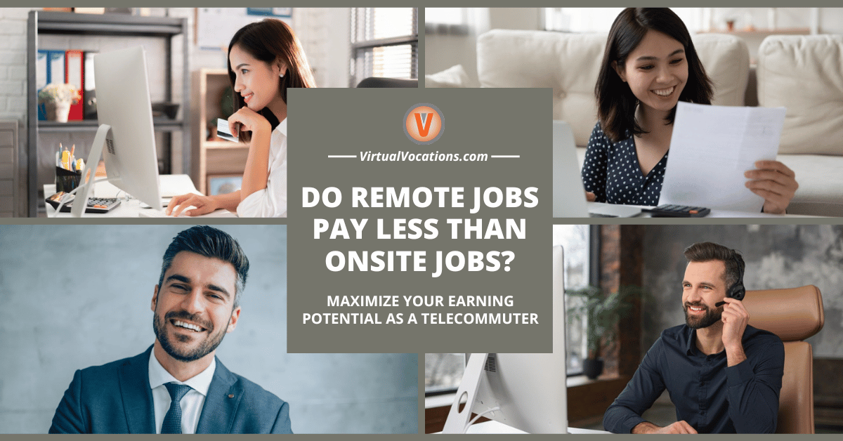 Do Remote Jobs Pay Less Than Onsite Jobs?