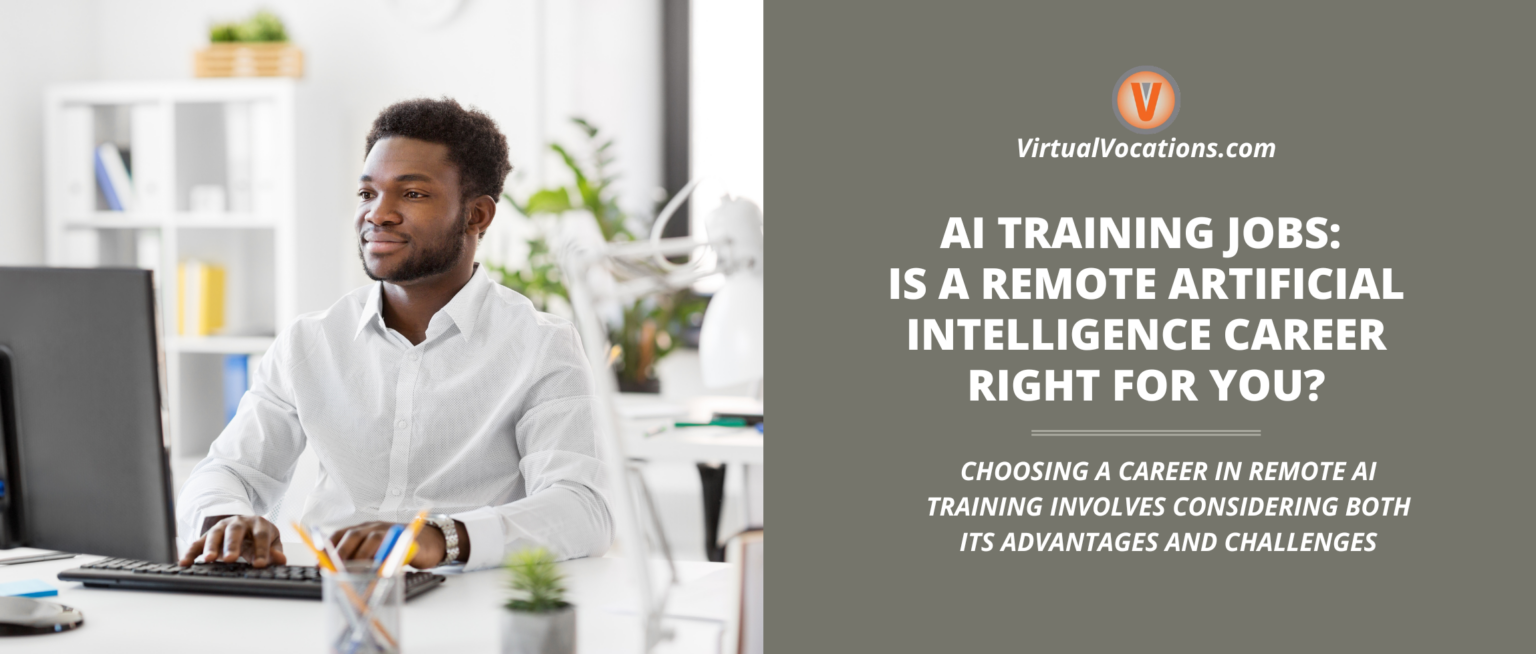 AI Training Jobs Is a Remote Artificial Intelligence Career Right