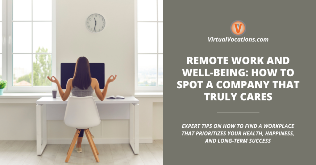 Remote Work and Well-Being How to Spot a Company That Truly Cares facebook image