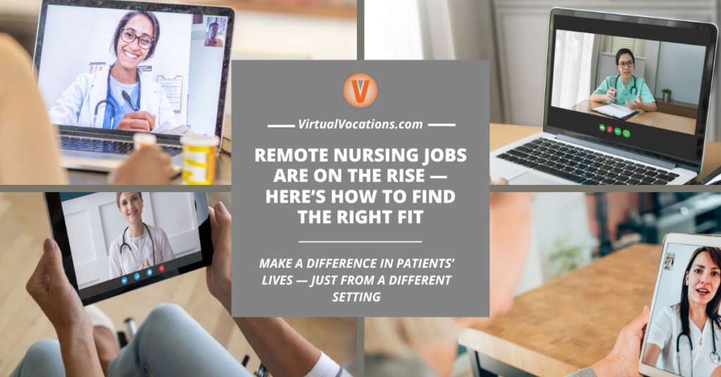 Remote Nursing Jobs Are On The Rise Heres How To Find The Right Fit facebook image