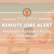 August 2025 Employer Partner Remote Job Openings