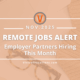 November 2025 Employer Partner Remote Job Openings