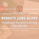 December 2025 Employer Partner Remote Job Openings