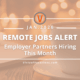 January 2026 Employer Partner Remote Job Openings