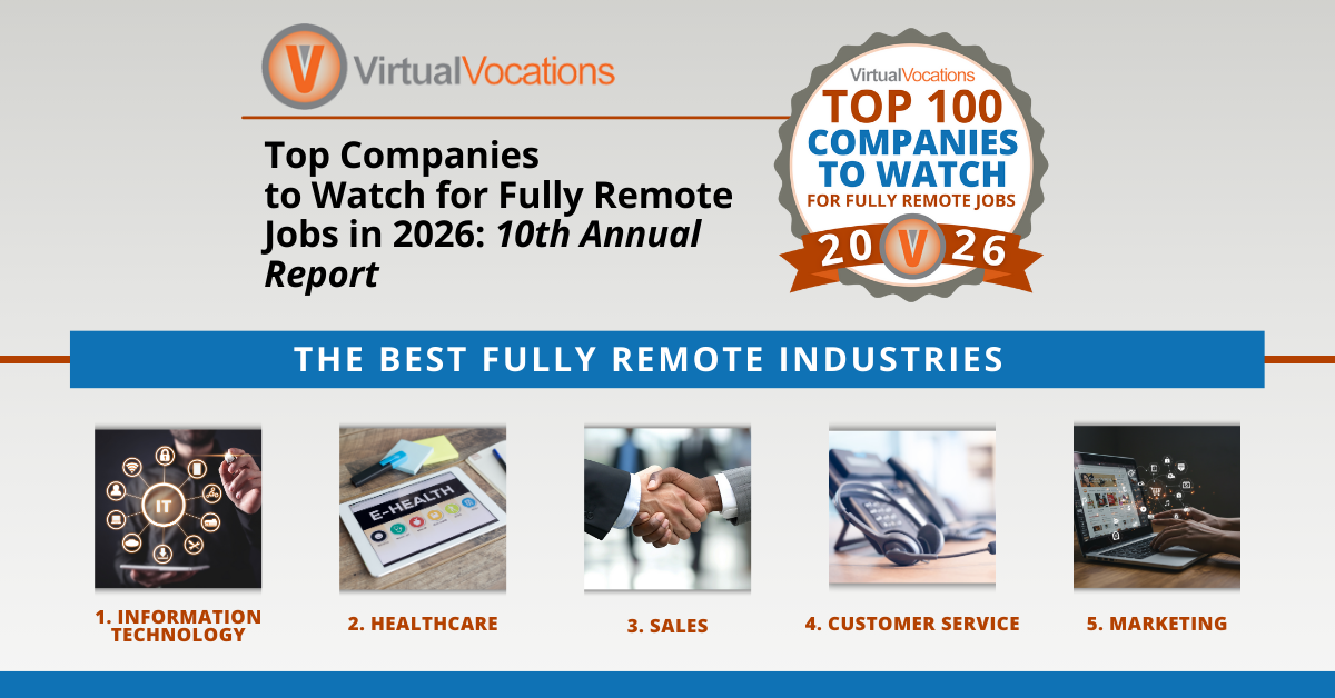 Top 100 Companies to Watch for Fully Remote Jobs in 2026 - Remote Work ...
