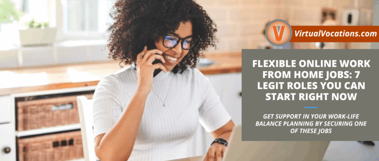 woman working from home talking on the telephone