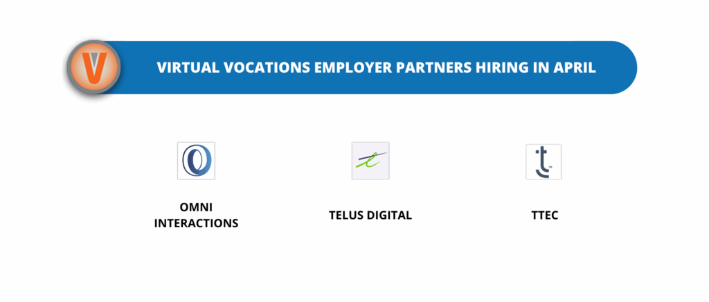 April 2026 Employer Partner Remote Job Openings