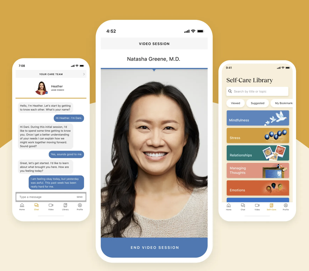Ginger Headspace Care App