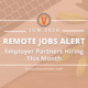 June 2026 Employer Partner Remote Job Openings