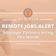 August 2026 Employer Partner Remote Job Openings