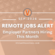 September 2026 Employer Partner Remote Job Openings