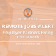 October 2026 Employer Partner Remote Job Openings